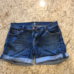 7 for all mankind - Mid Roll Shorts